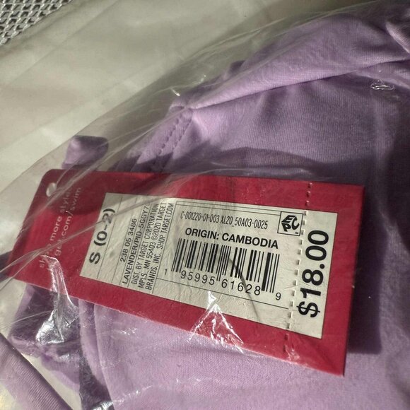 Xhilaration Womens Ruffle Triangle Bikini Top Size Small - Picture 3 of 3